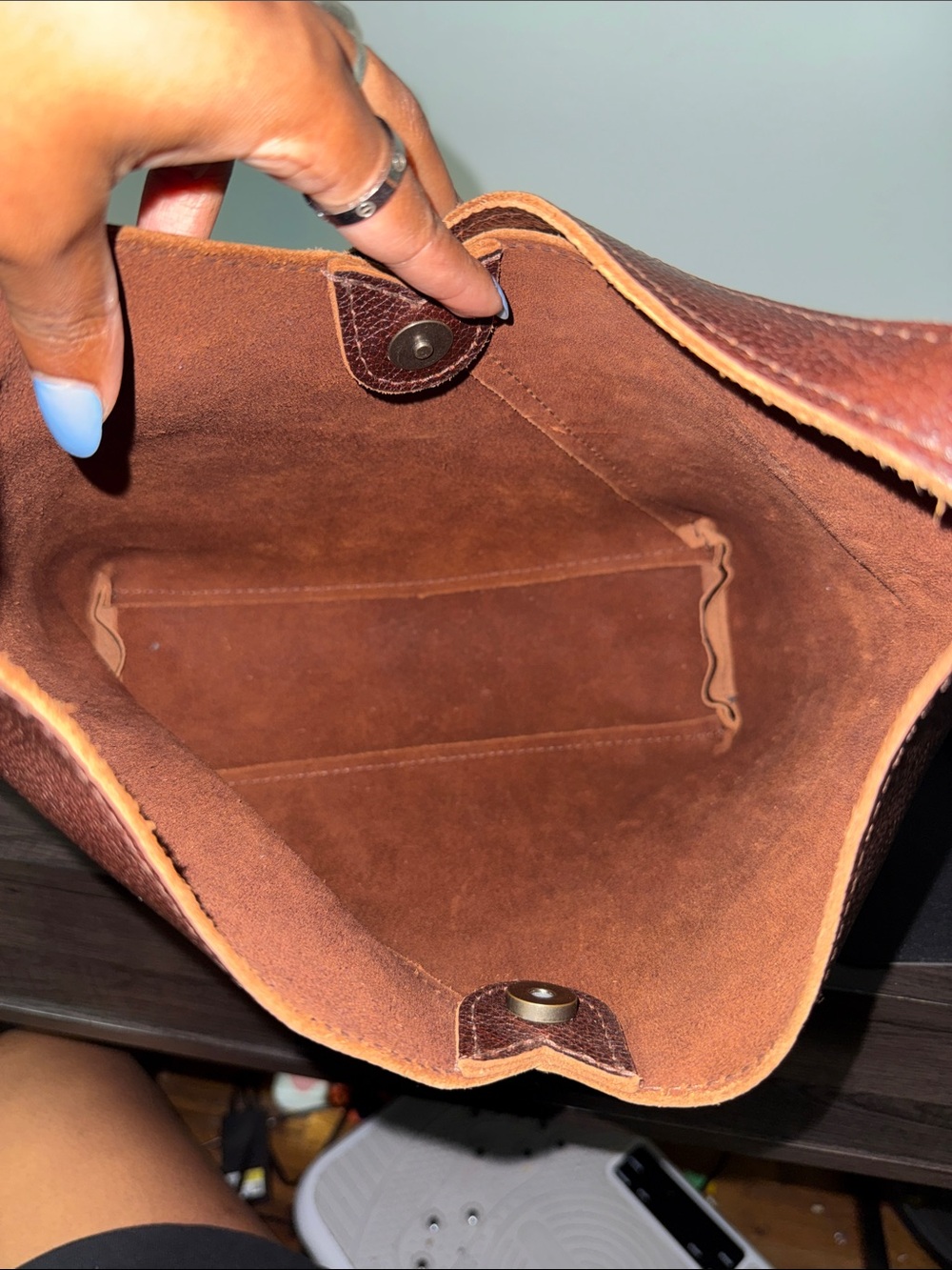 Portland leather coldbrew Large Naomi - Picture 3 of 5